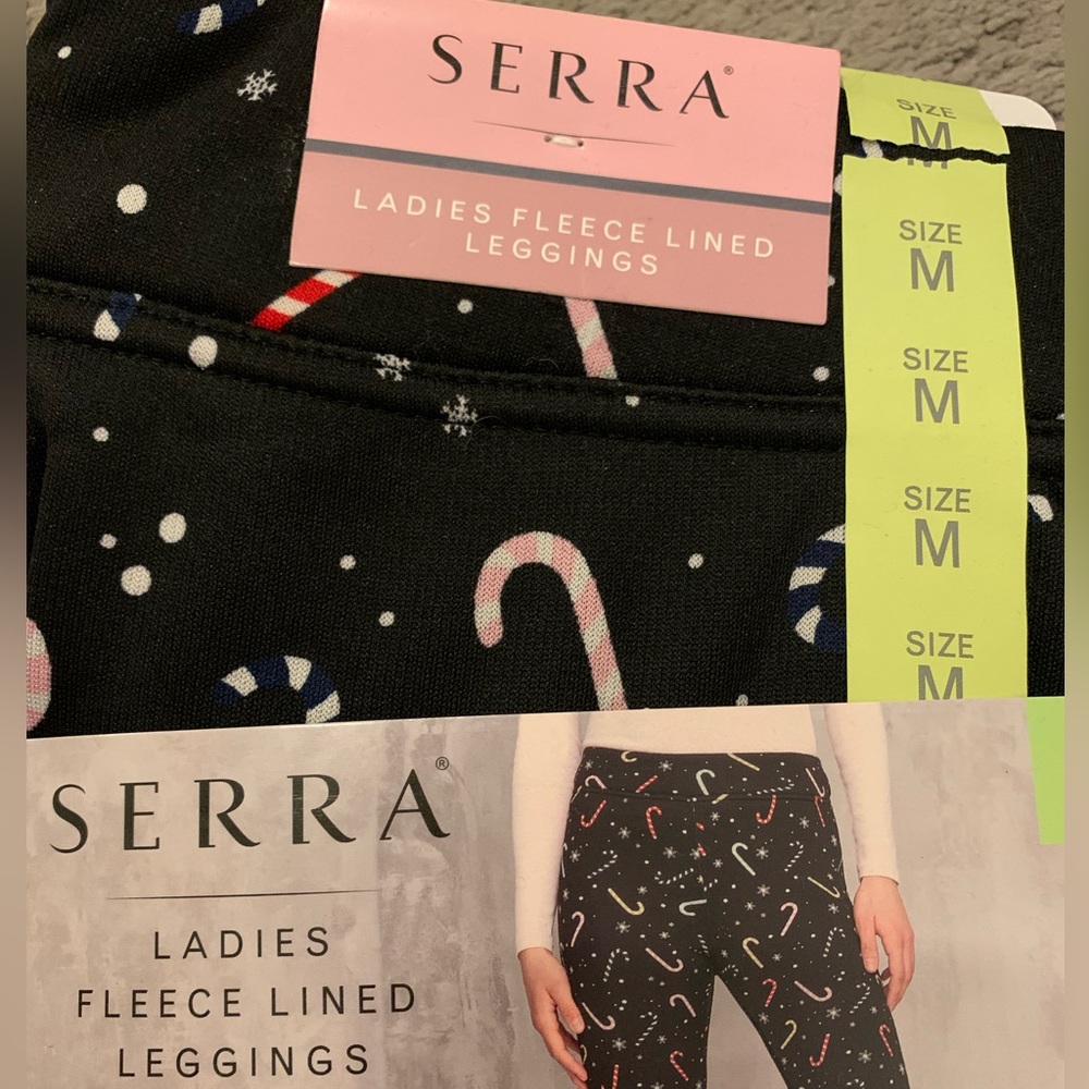 NWT fleece lined leggings